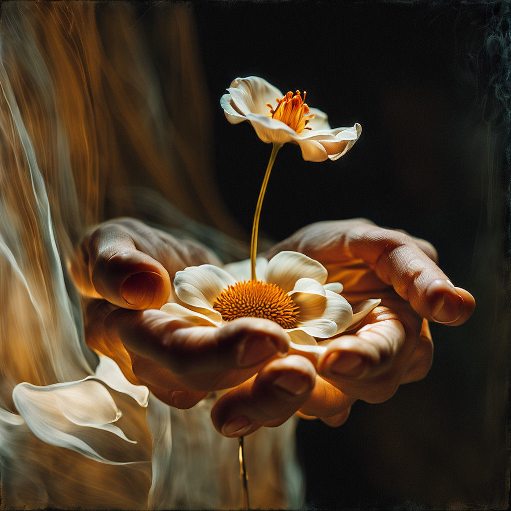 Surreal Beauty in Fading Light