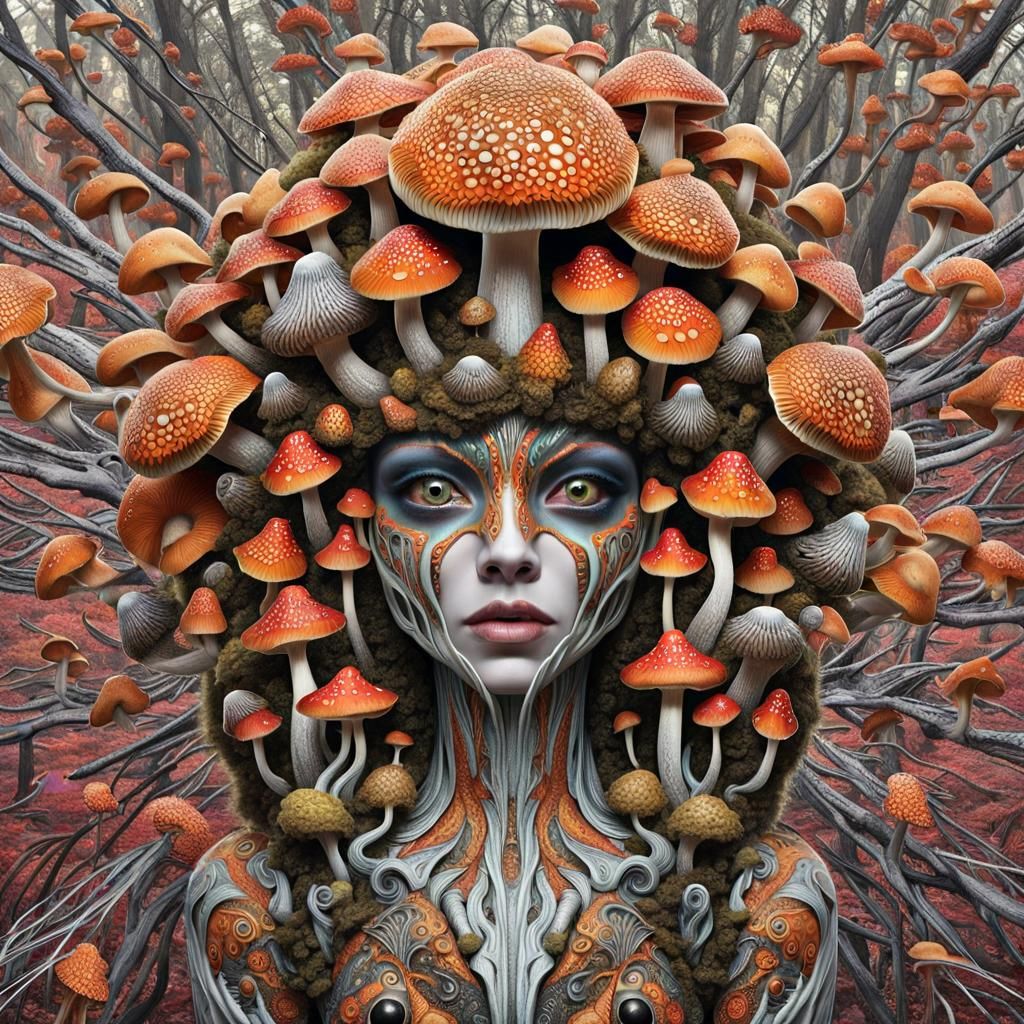 Fungi Girl 12526