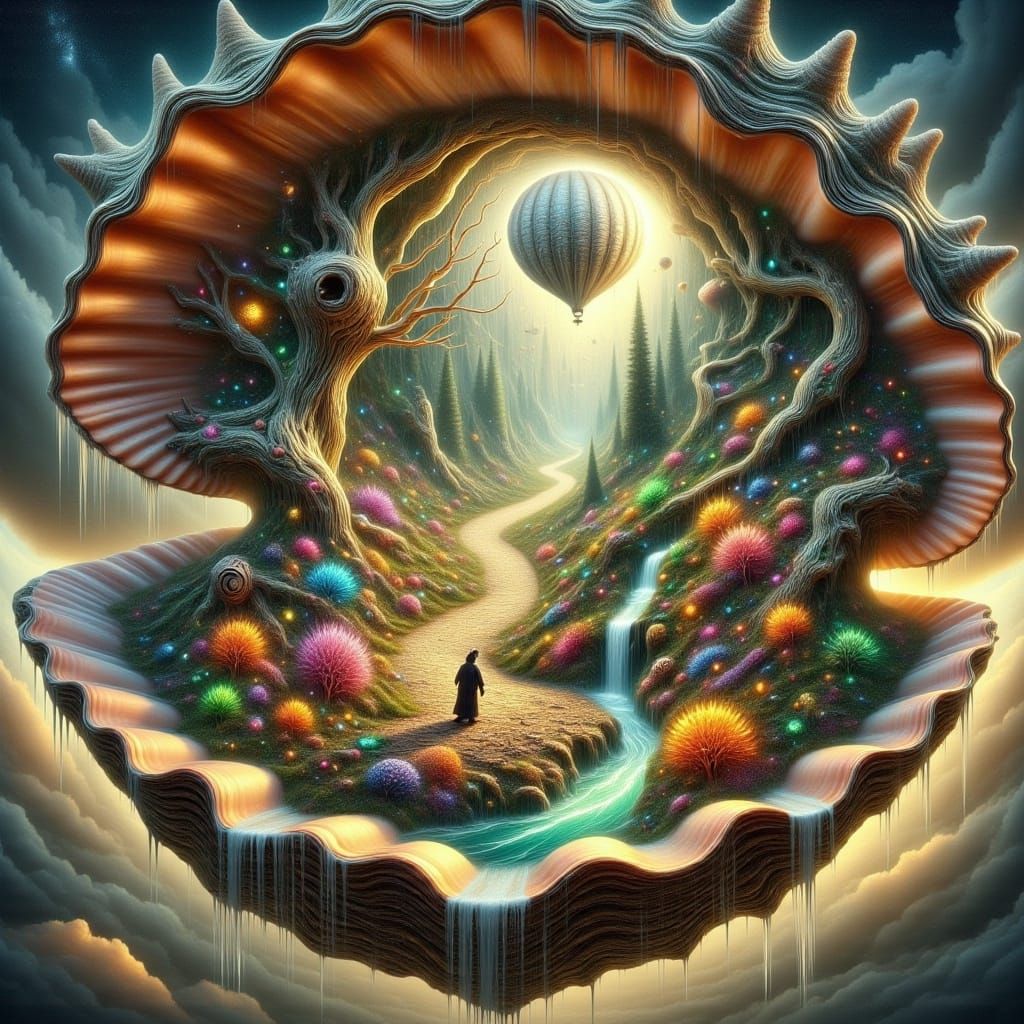 <lora:FiosFantasySeashells:1.5> The Hot Air Balloon