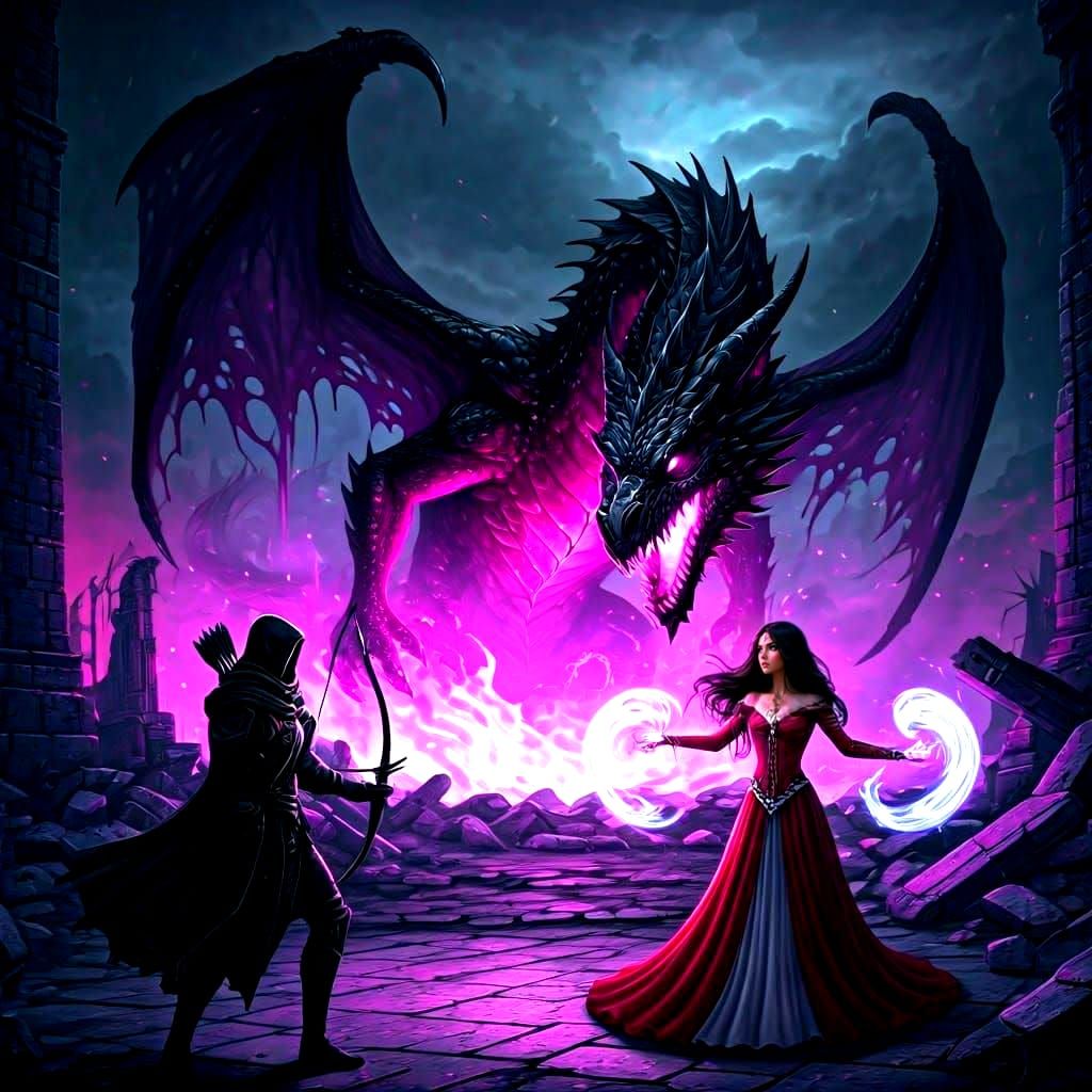 Escaping Ebony Ruins