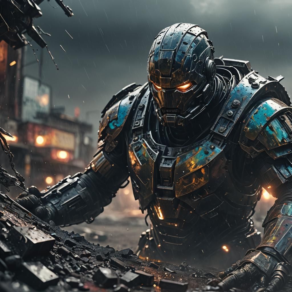 Juggernaut AI Scraping Substance: Hyperrealistic Cinematogra...