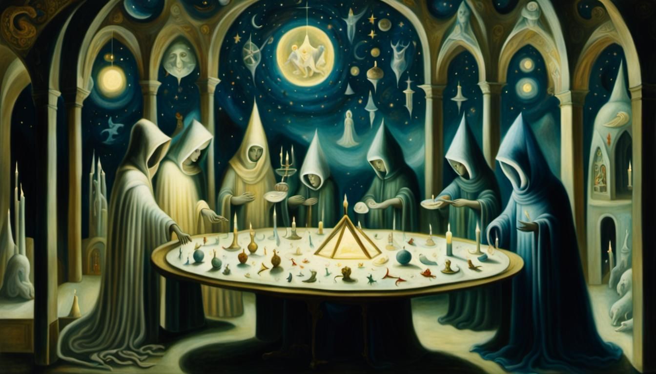 Mystical Surgery: A Leonora Carrington-Inspired Surrealist V...