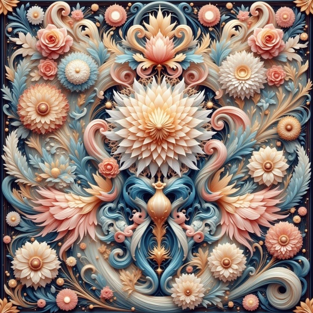 Ethereal Fairy Lights in Vibrant Painterly Style