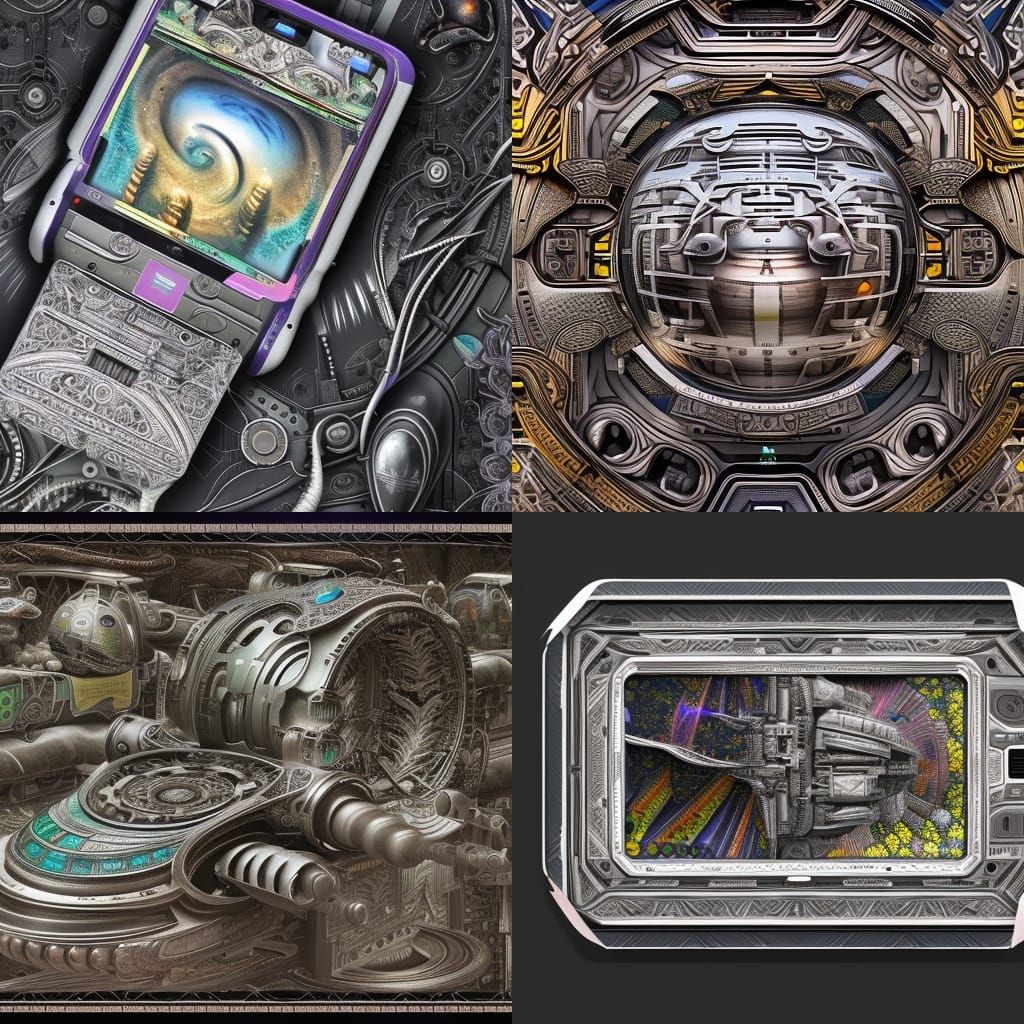 Sci-Fi Scanner as Detailed Digital Matte Painting