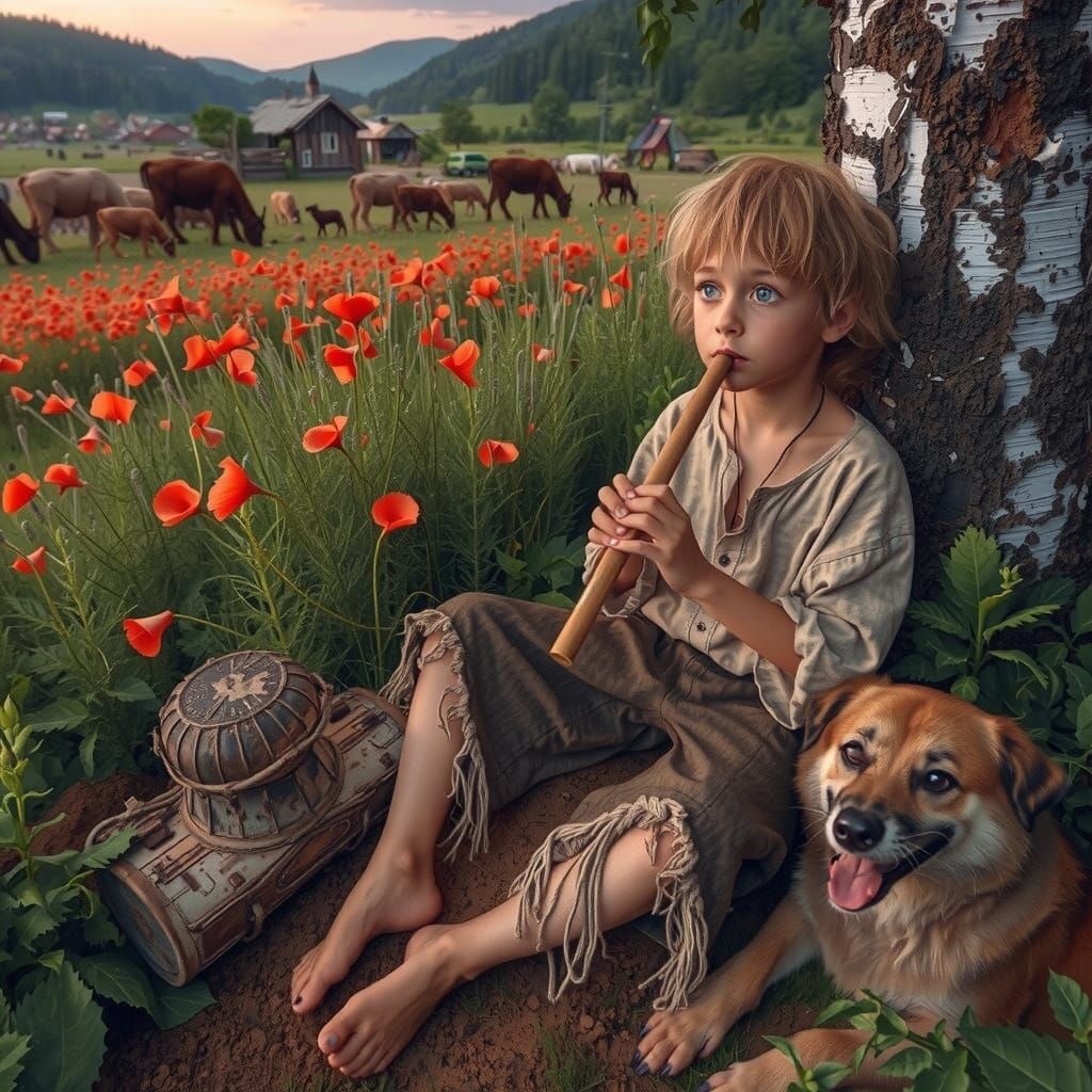 Vibrant Celebration in Futuristic Cityscape