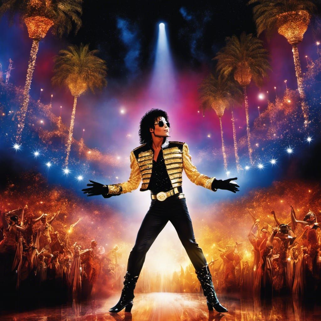 Michael Jackson on stage