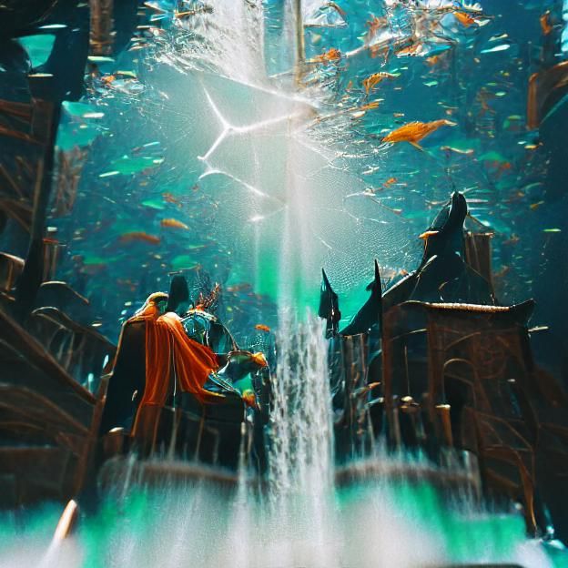 Aquaman in Atlantis: A DC Comics Magic Film