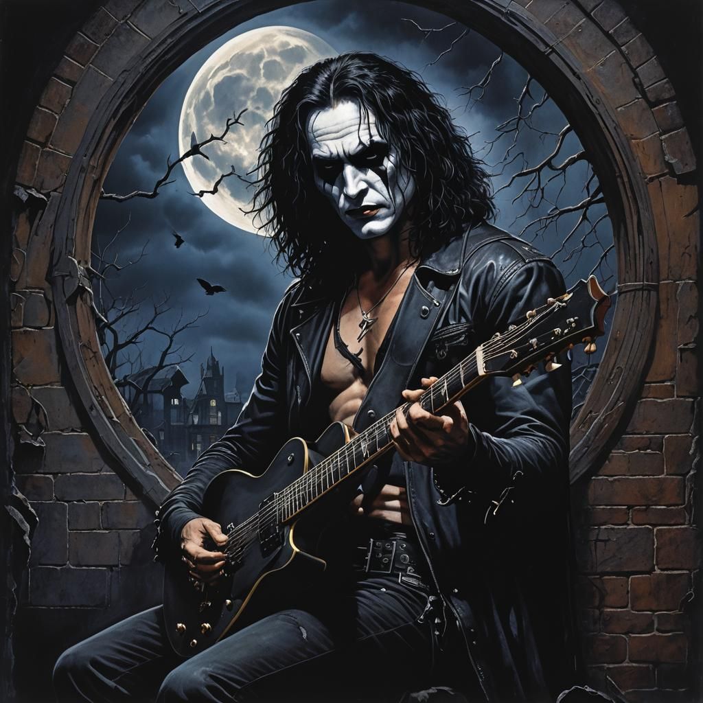 The Crow: Dark Fantasy Guitar Serenade