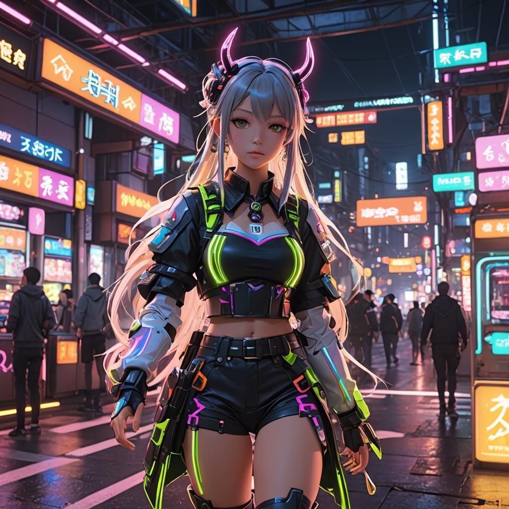 Anime Yodel in 3D Concept Art