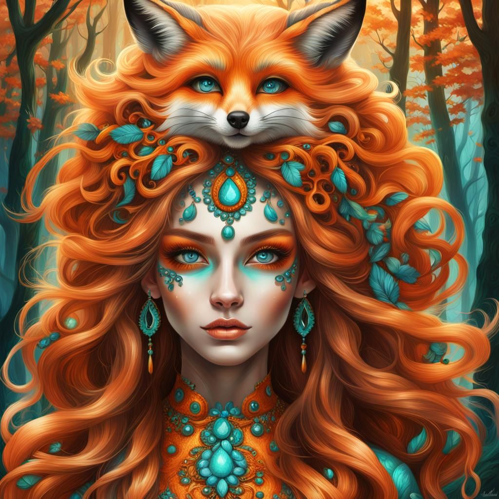 Женщина-лиса