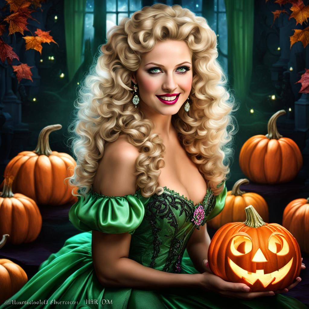 Lady as Glinda The Good Witch