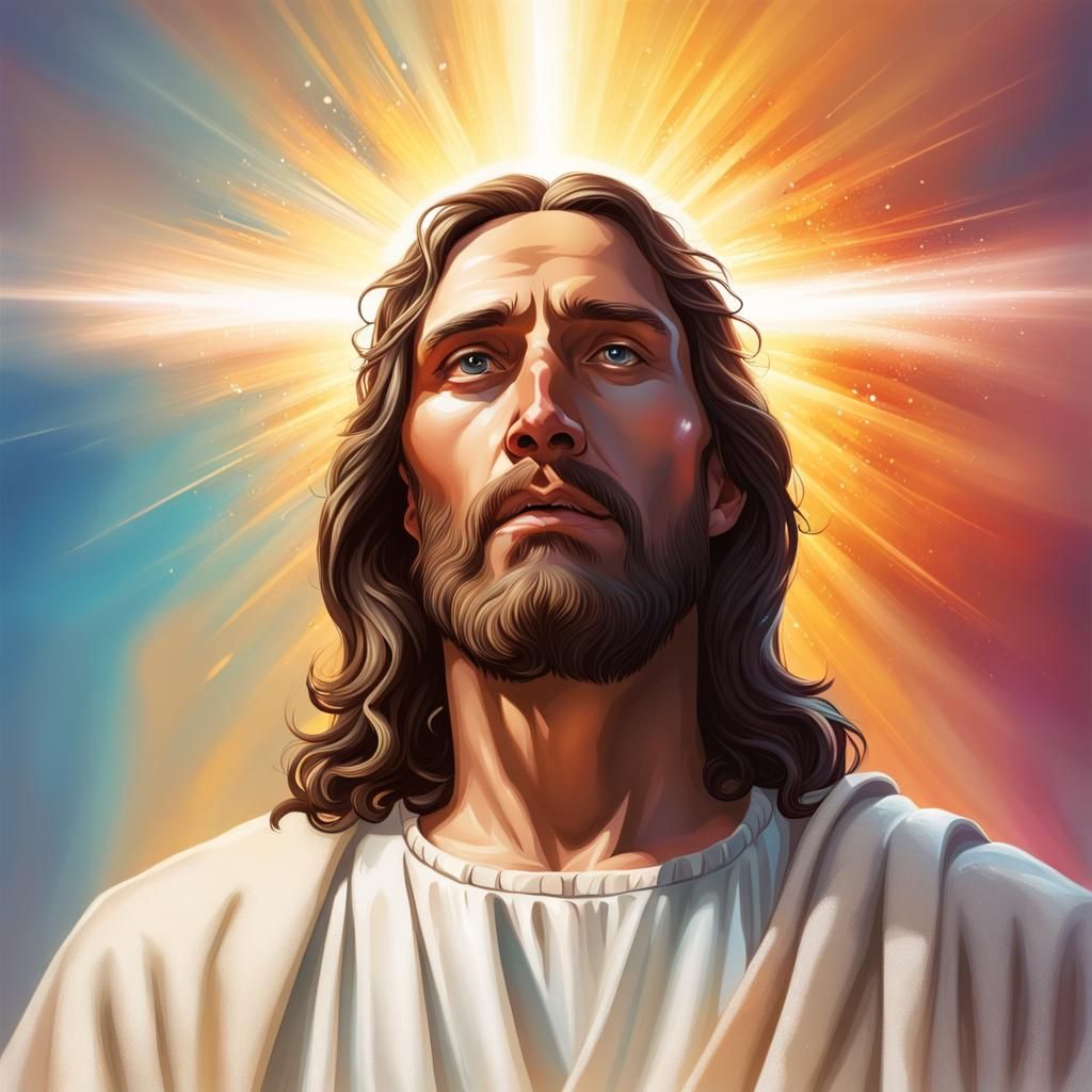 Jesus Christ with God and Holy Spirit