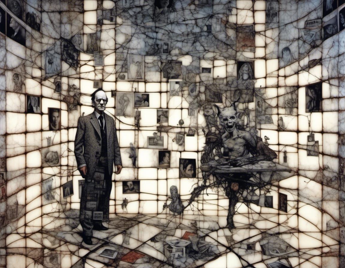 Devil in Disguise: Surreal Hyperrealistic Dream