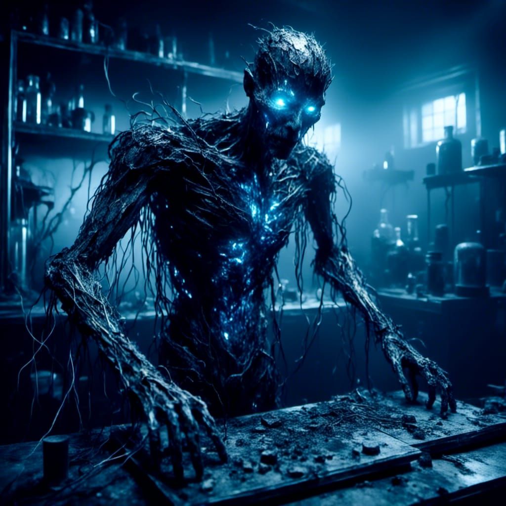 Ominous Machine Creates Humanoid in Laboratory