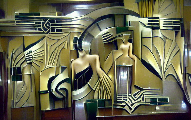 Elegant Art Deco Style Entrance Design