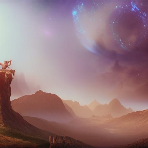 Energy Extraction: A Detailed Matte Painting