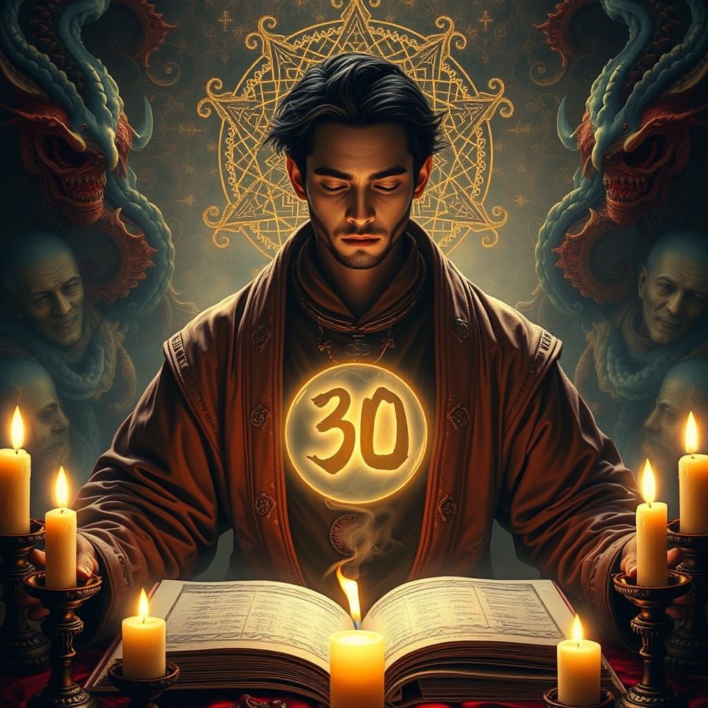 I Ching 30 - self-discovery and inner clarity through sudden insights and visions