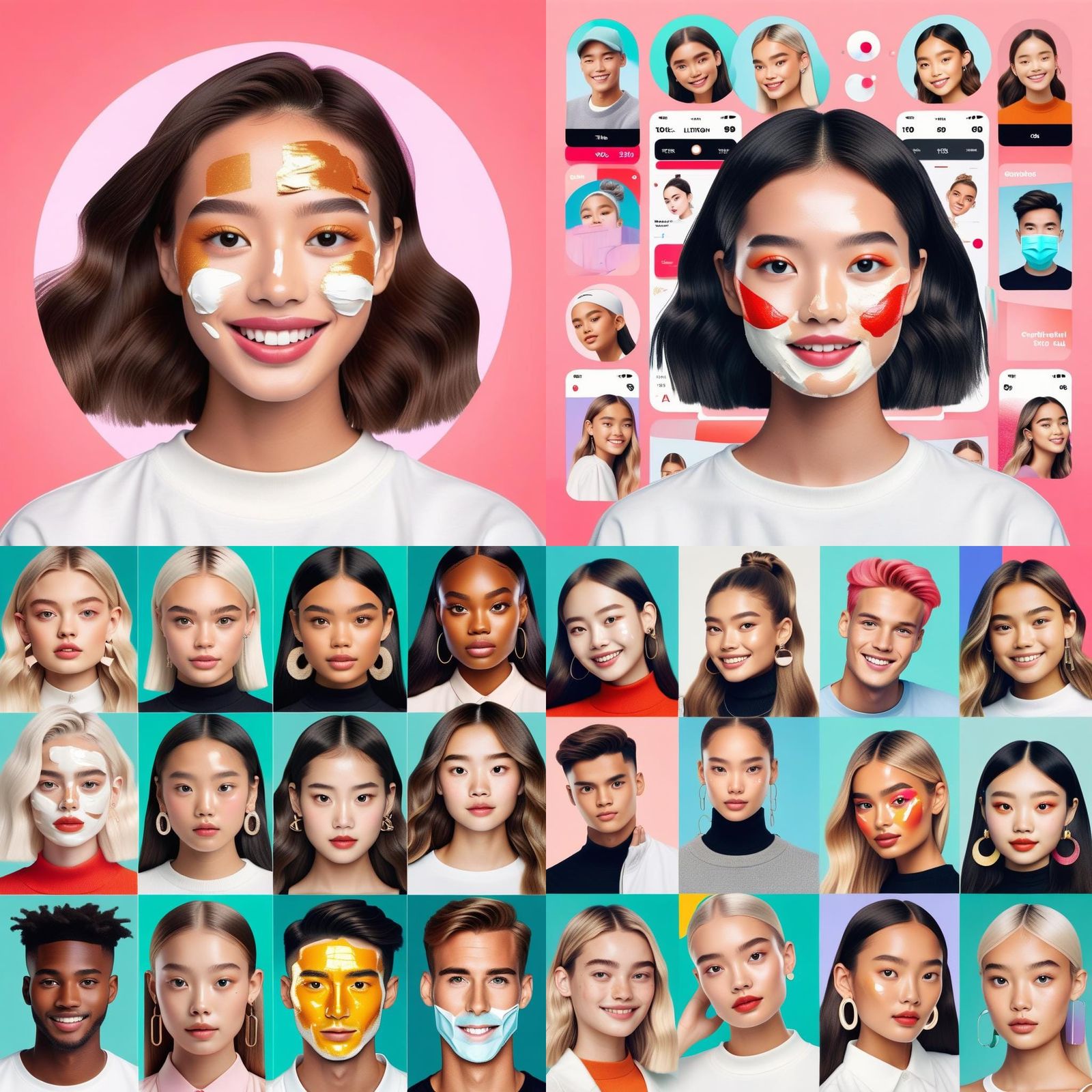 Digital Beauty Evolution Through Social Media