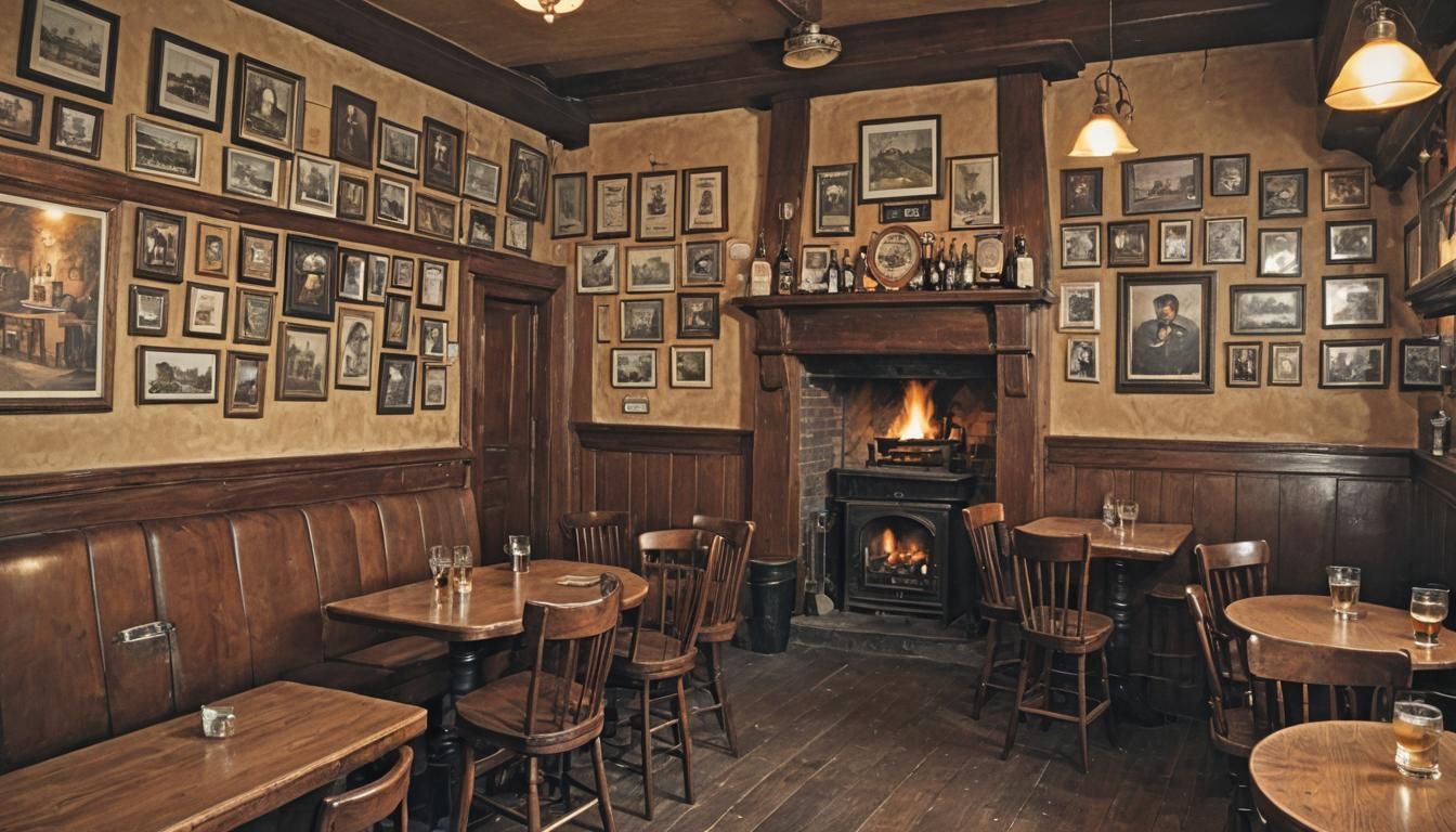 Traditional Irish Pub: A Heartwarming Scene