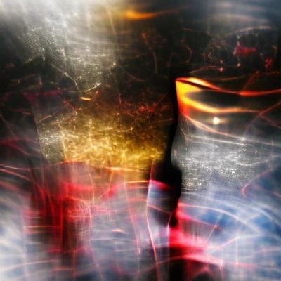 Abstract Invisible Darkness Minimalist Concept