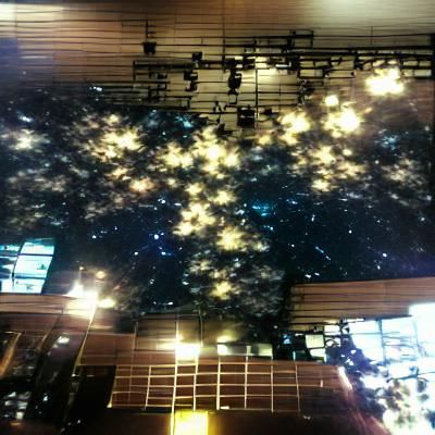 Ethereal Starfield in Soft Color Palette