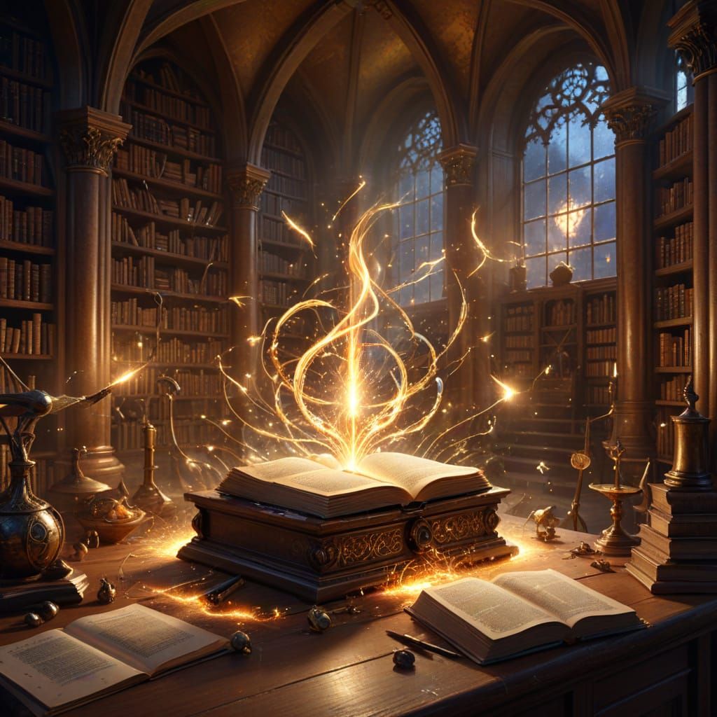 Spell Architects Design Magic in Grand Library