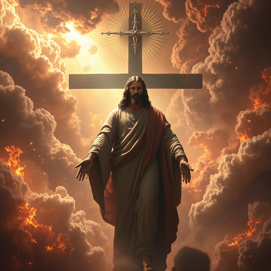 Jesus Christ's Dreams in Epic Digital Cinematic Style