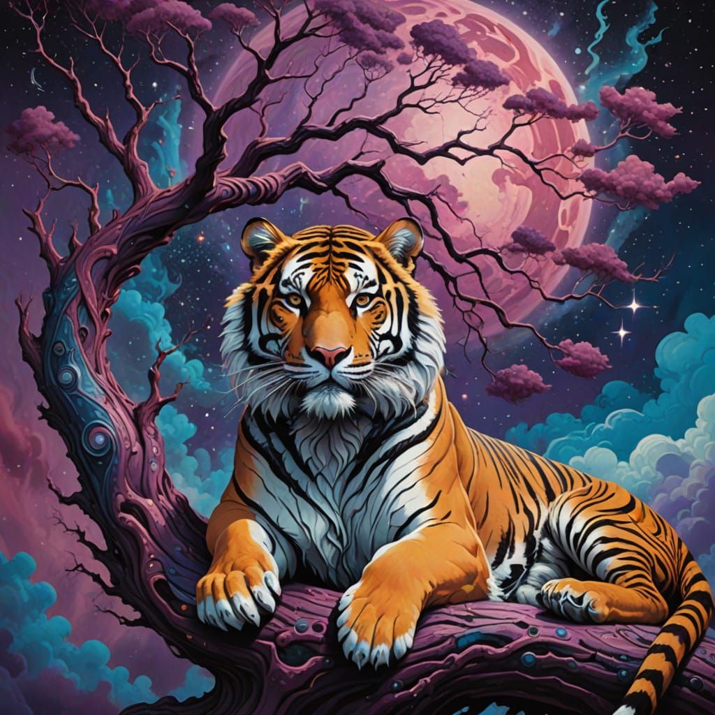 Cosmic Tiger on Celestial Branch