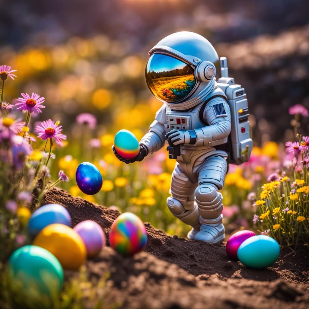 Space Explorer Finds Easter Eggs on Alien Planet