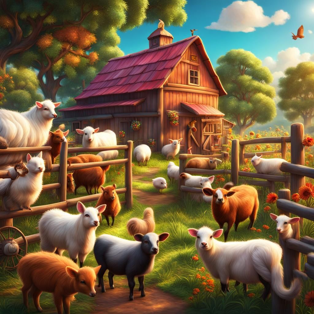 Cute little farm