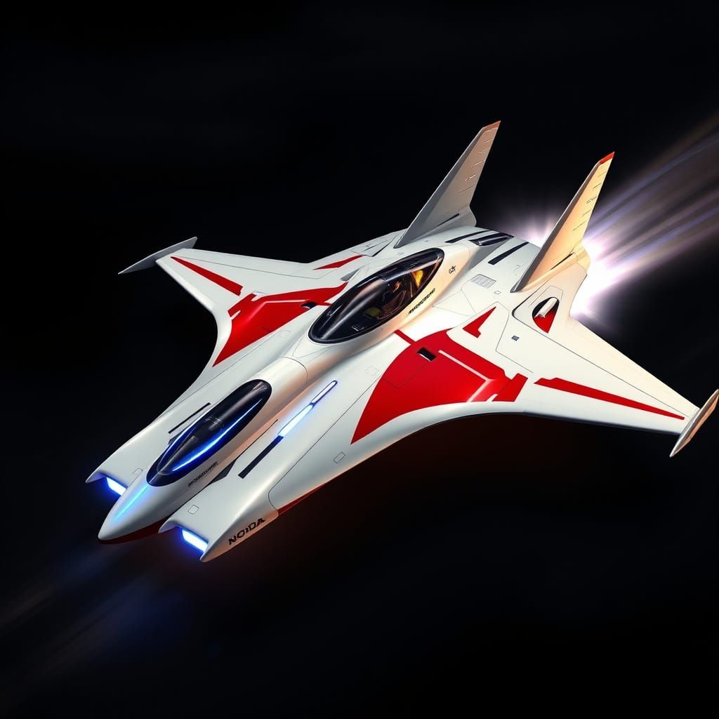 Hypersonic Aircraft Concept: NASA Tech Meets Ferrari Style