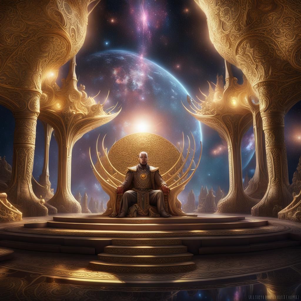 super galactic universal council ruling the universes and multiverse deciding on how to balance all the different worlds...