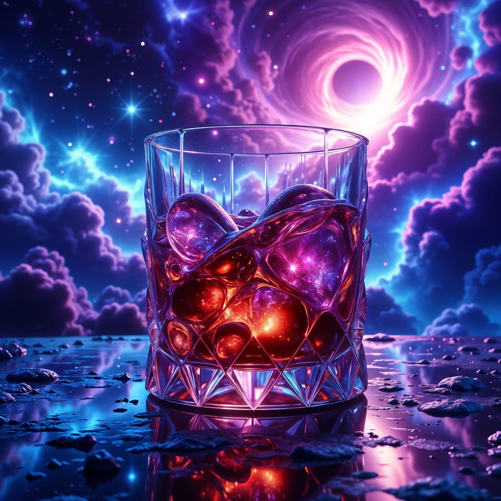 Cosmic Blackcurrant Bourbon at Universe Edge