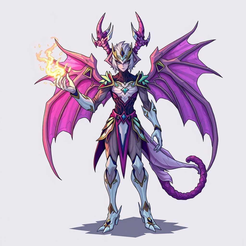 Sassy Sycoraxion Creature in Vibrant Digital Art