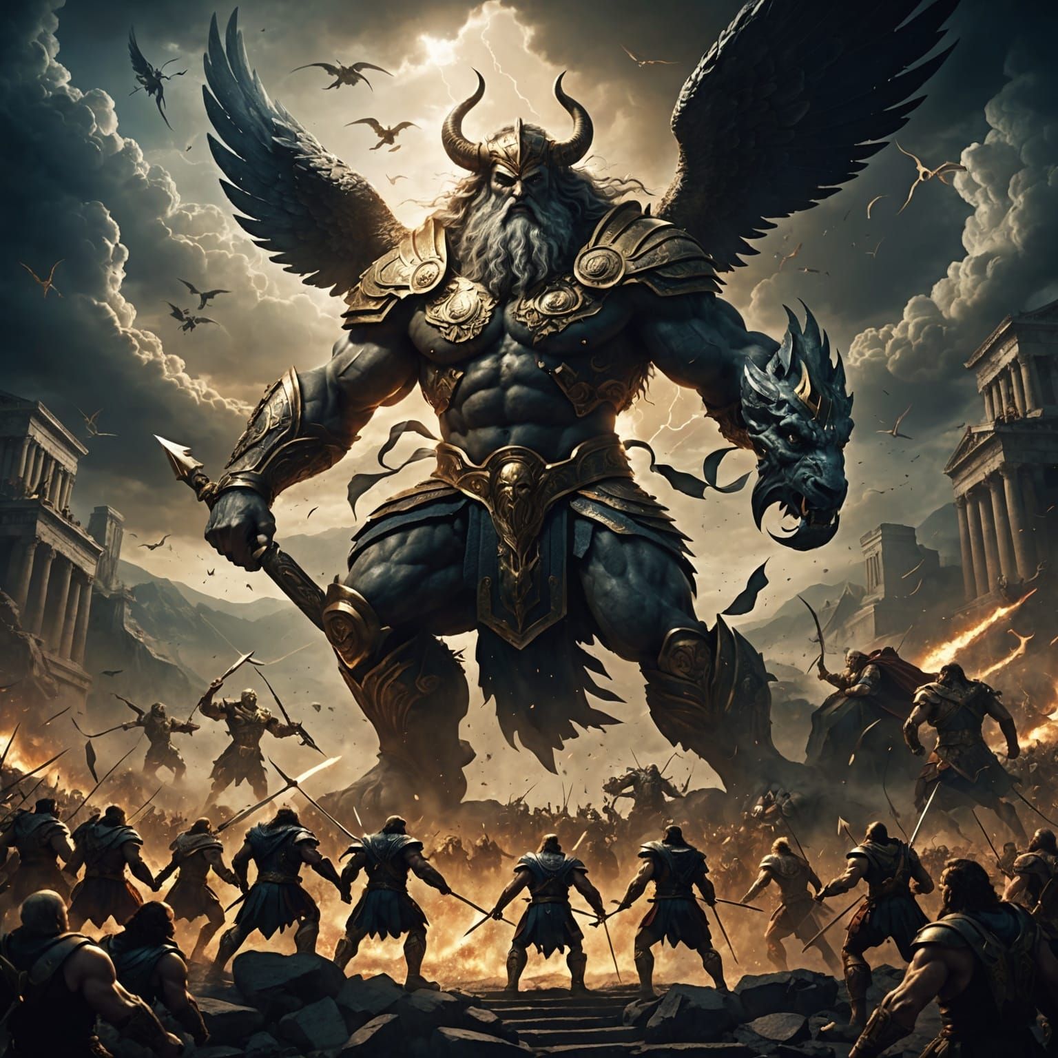 Epic Battle of Gods and Titans: Titanomachy