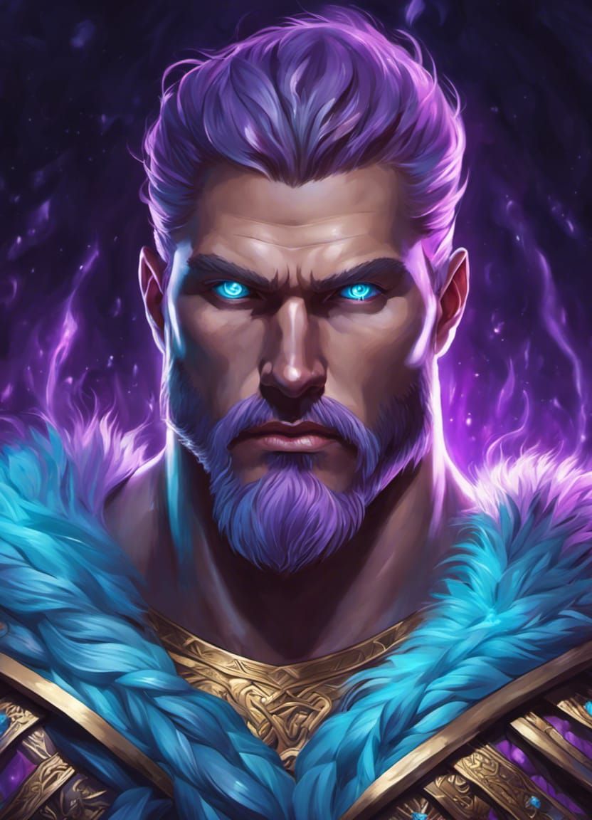 Viking. Lord of thundering storm