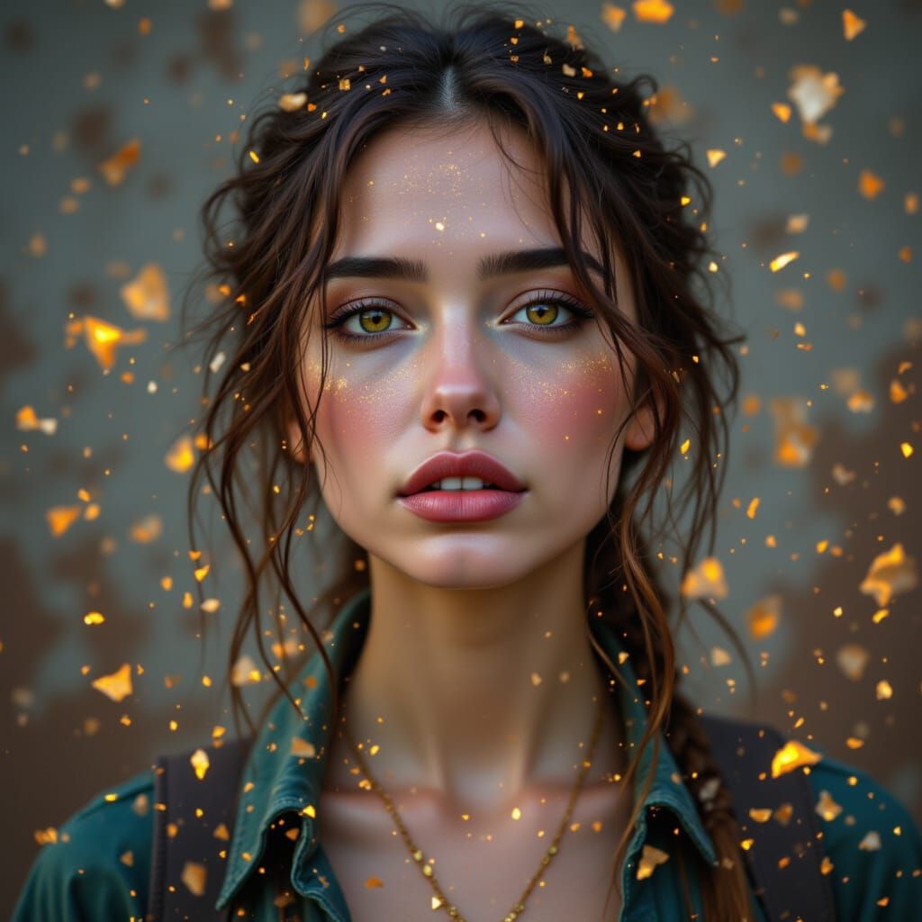 Surreal Shattered Reality Landscape