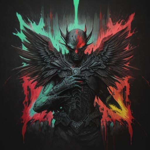 Glitch Necropolis Graffiti Underworld