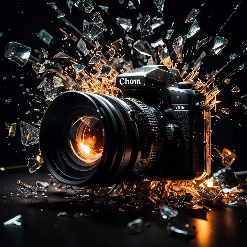 Exploding Camera in Cinematic Lighting