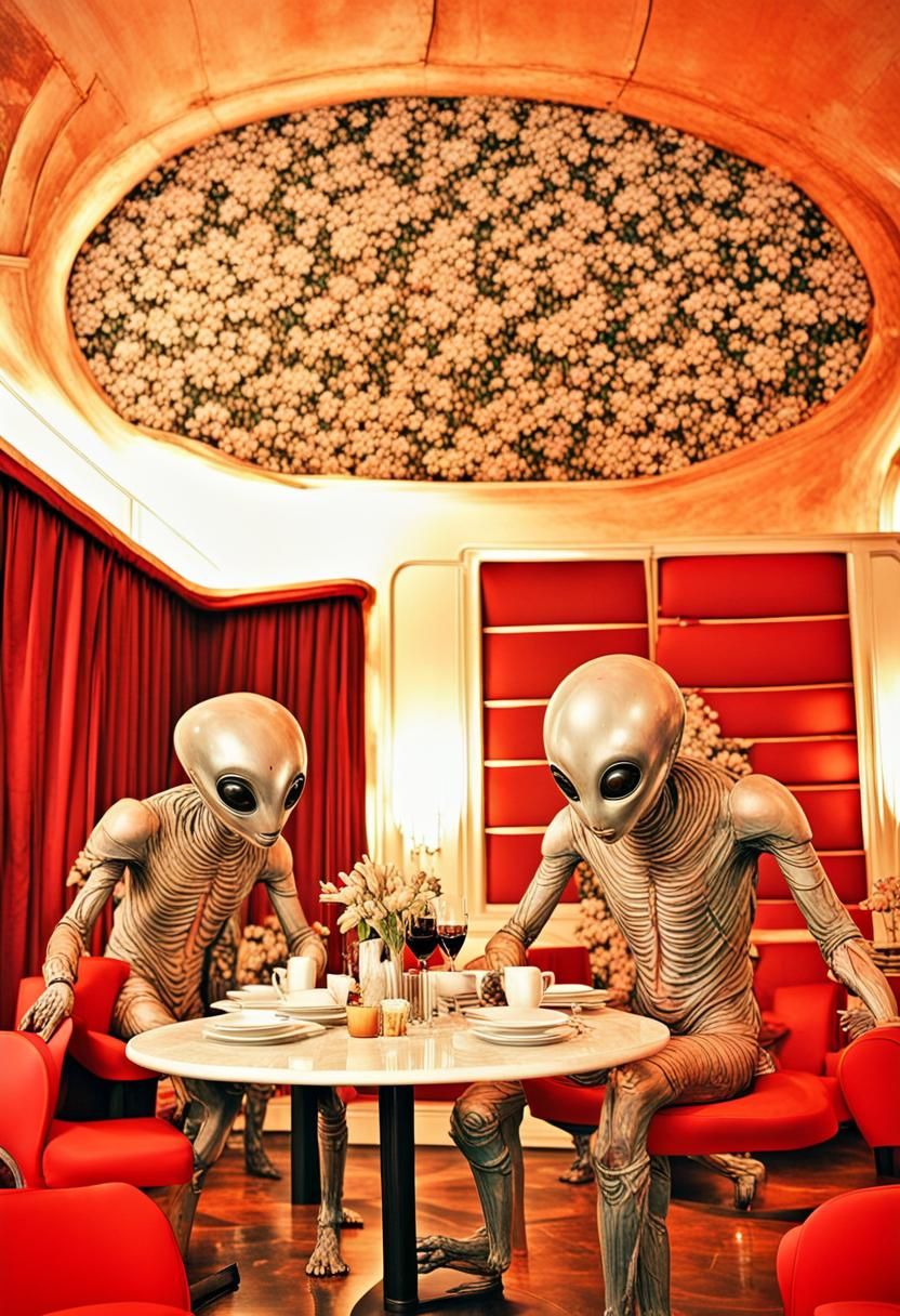 I don't think I can drink any more coffee! Where's the food?