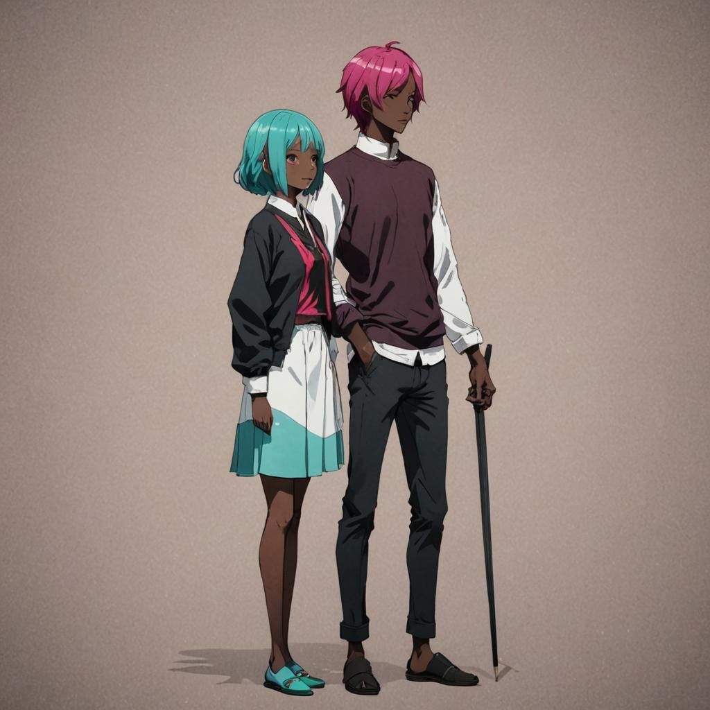 Shin-Hanga Style Image of a Couple