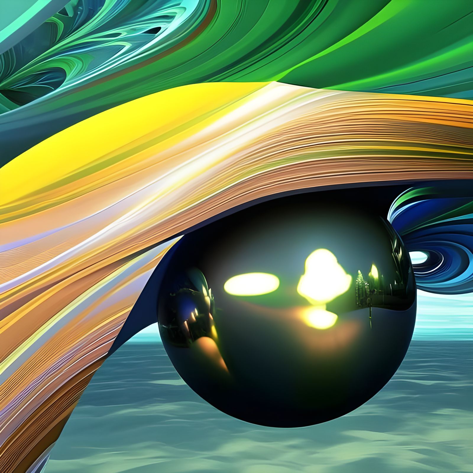 Geometric Mathematical Abstraction in 8k Resolution