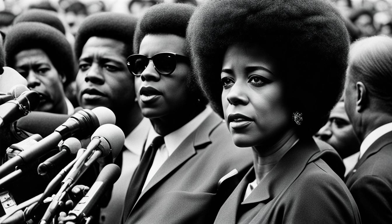 Angela Davis Portrait: Hyperrealistic 1960s Activism