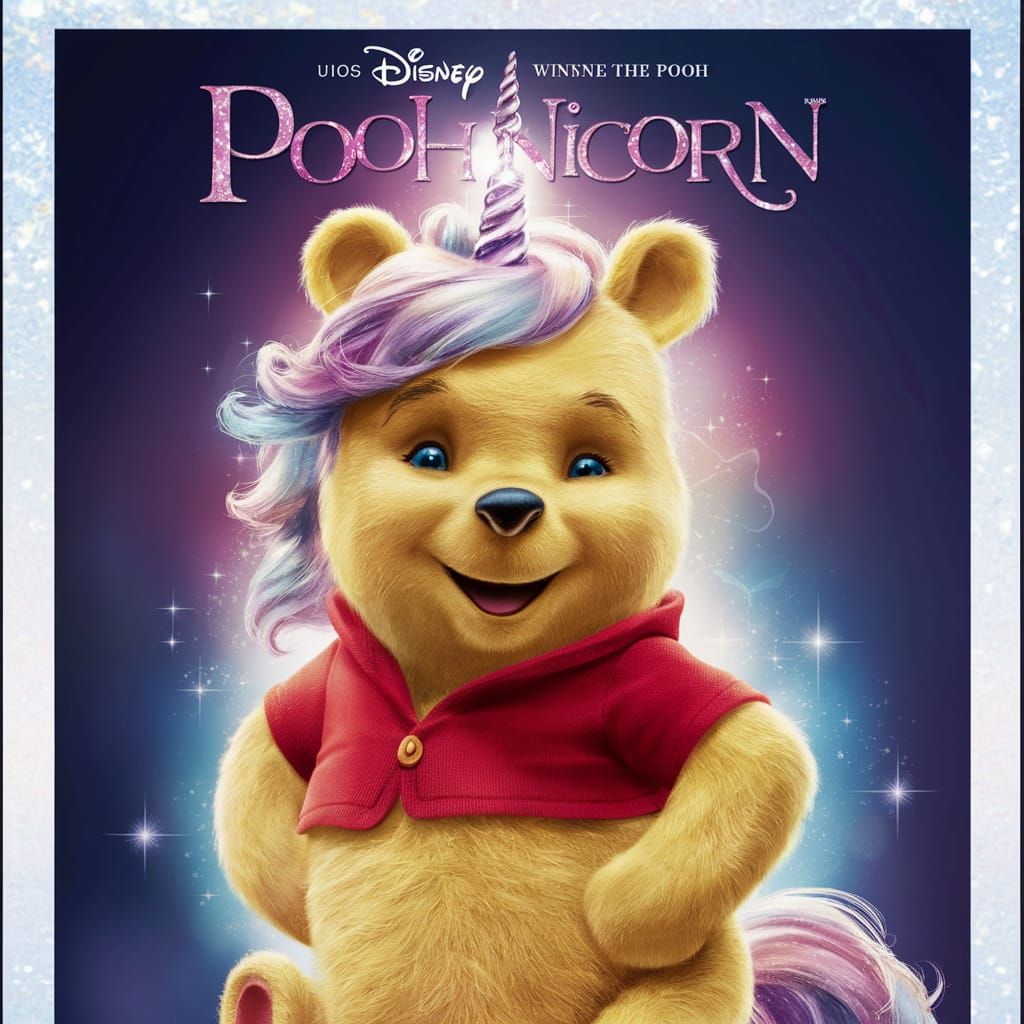 Winnie has magical unicorn powers in Disney's new feature fi...