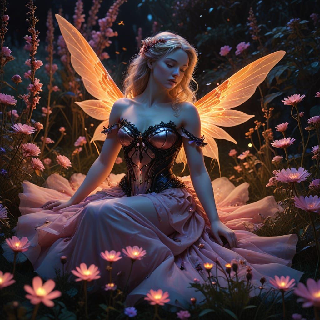 bioluminescent fairy