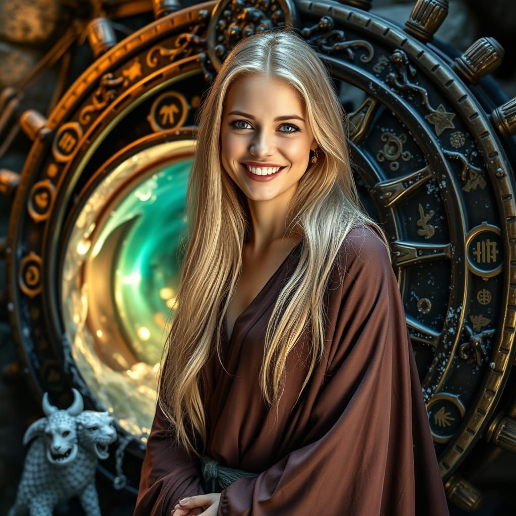 Enchanted Waterwheel Portal