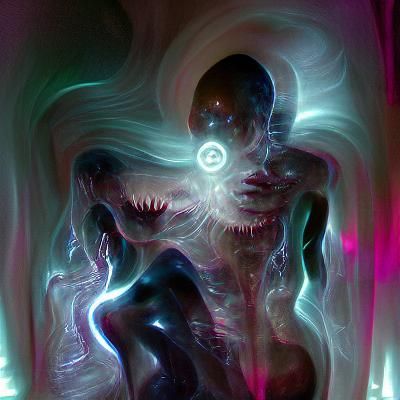 Energy Beings Traverse Sinister Vortex
