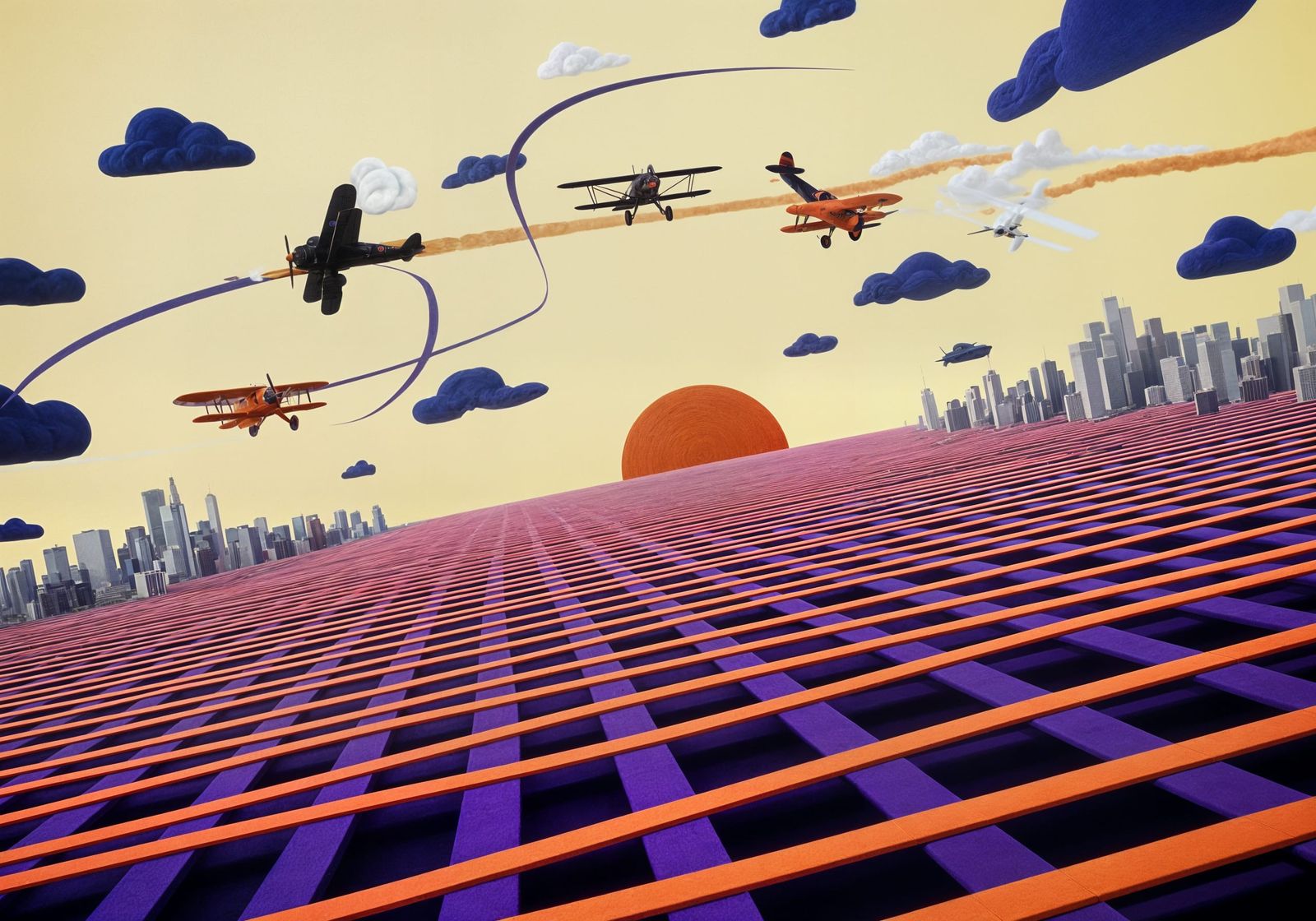 Bi-plane Battlefield