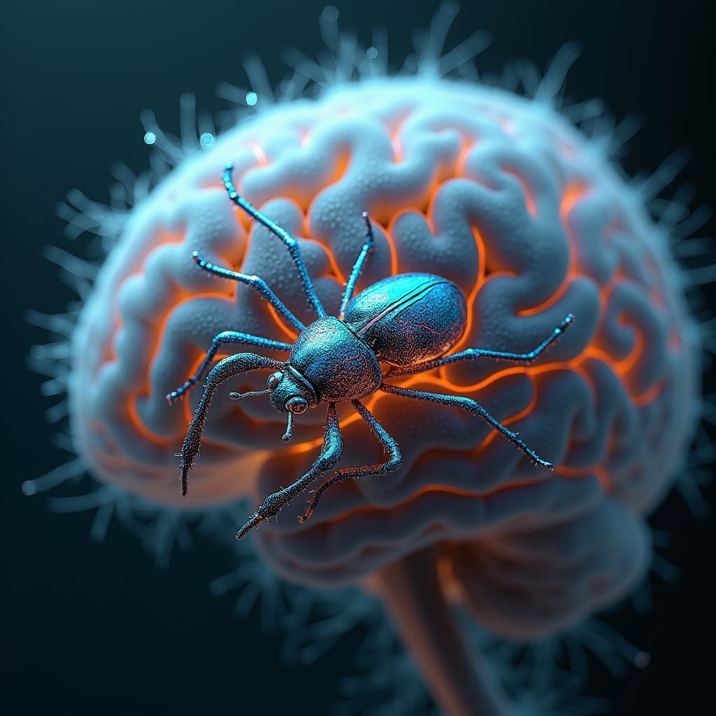 A spider in the brain