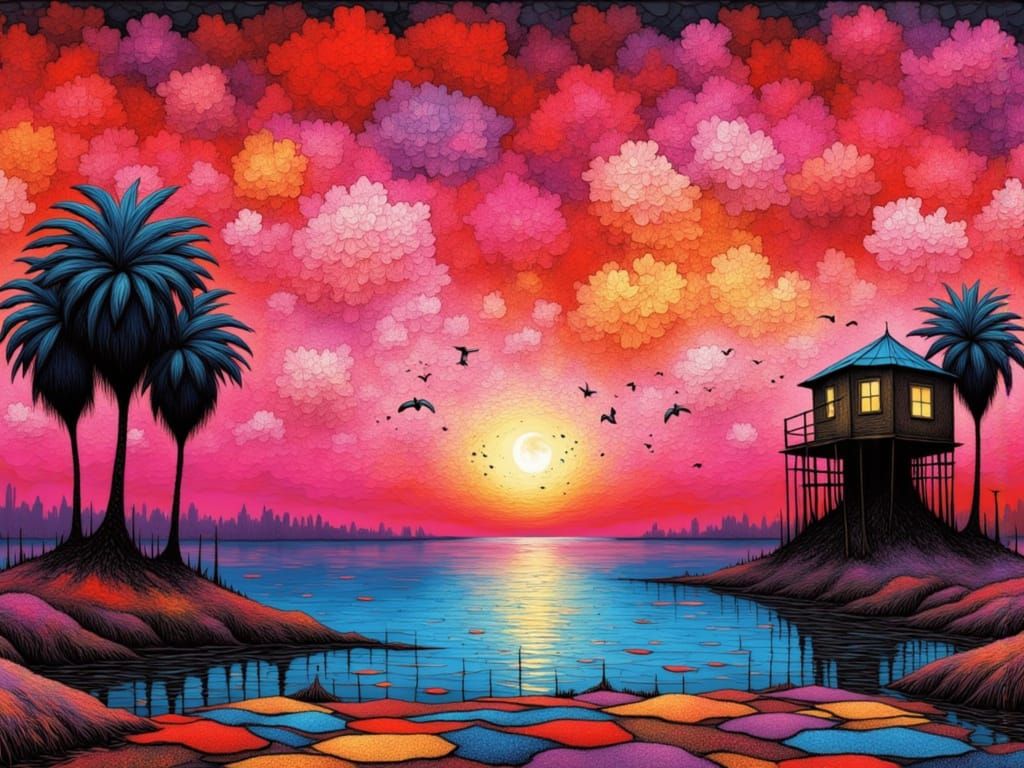 WITH MY 
<lora:SOS STACKED STILTS:1.0>

❌SUNSET❌